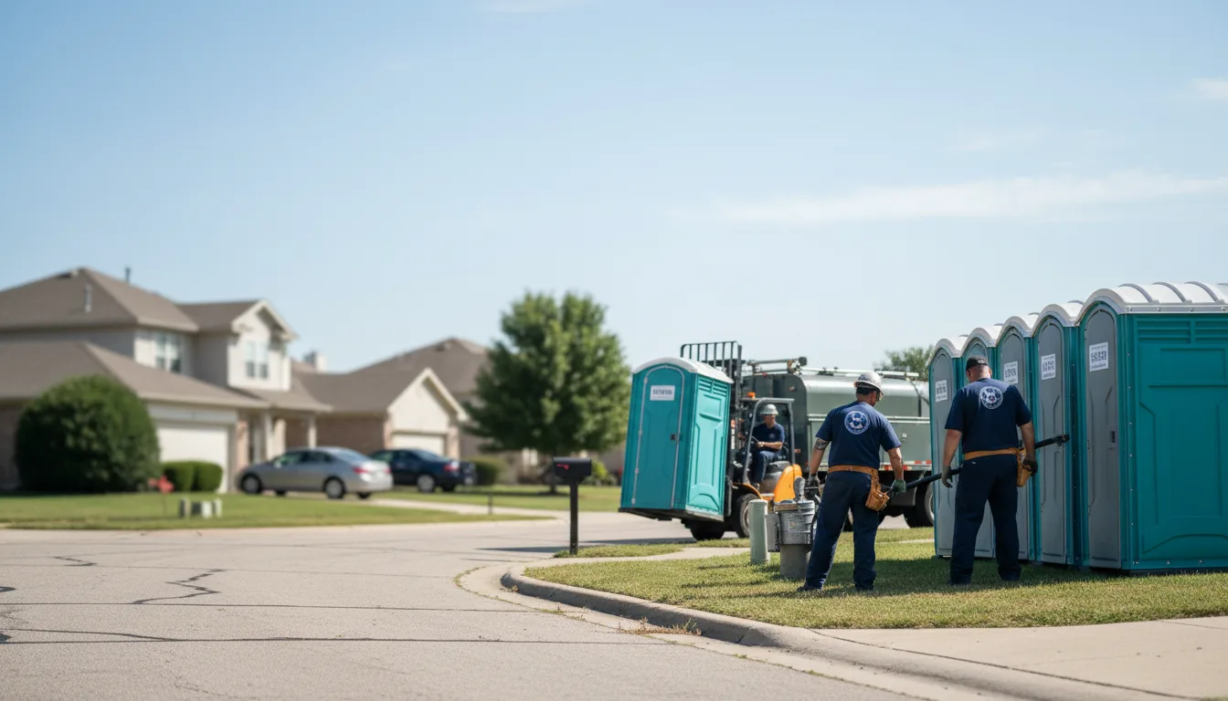 Porta Potty Rental in Sarcoxie, MO near me